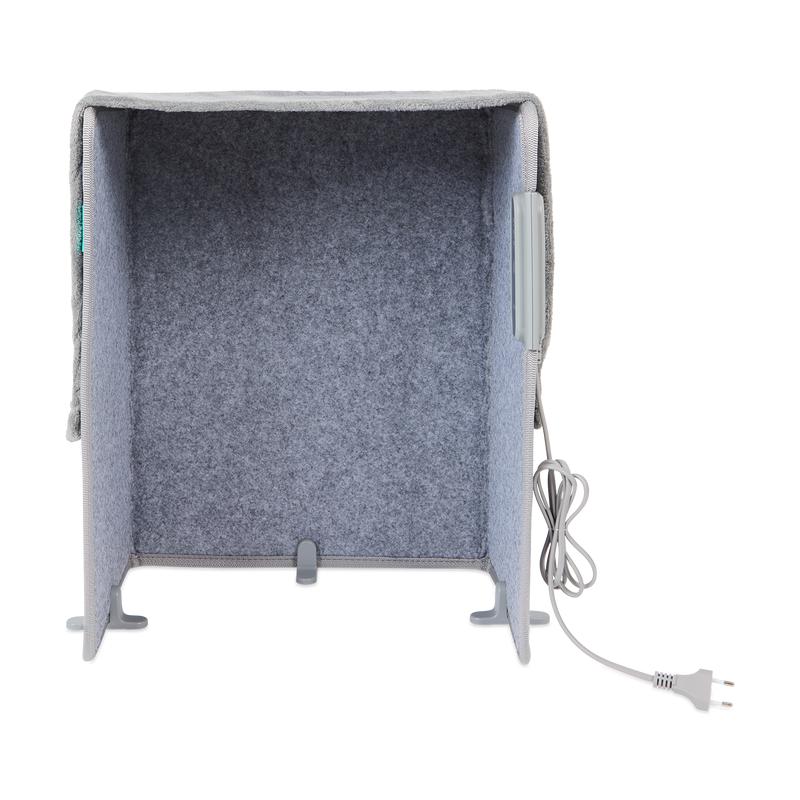 Sinji infrared heating panel - foldable with blanket over