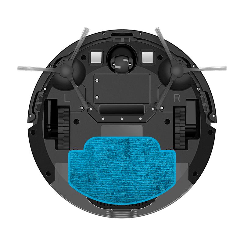 Sinji Gyro robot vacuum cleaner with mop - bottom view