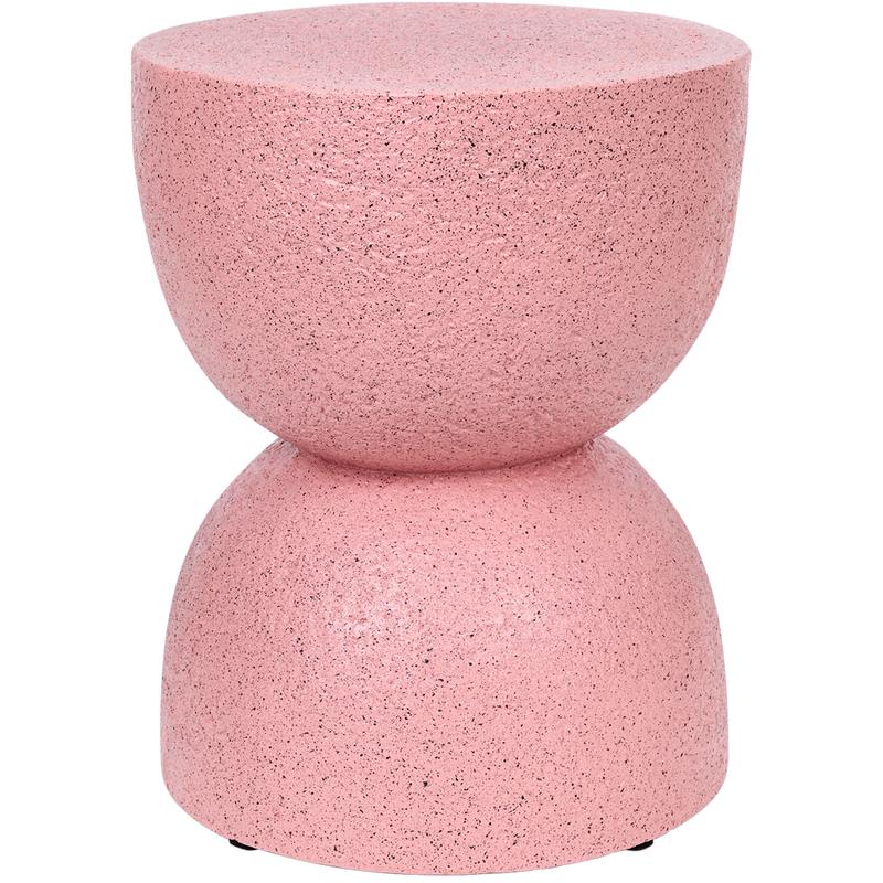 MgO side table - dusty rose
