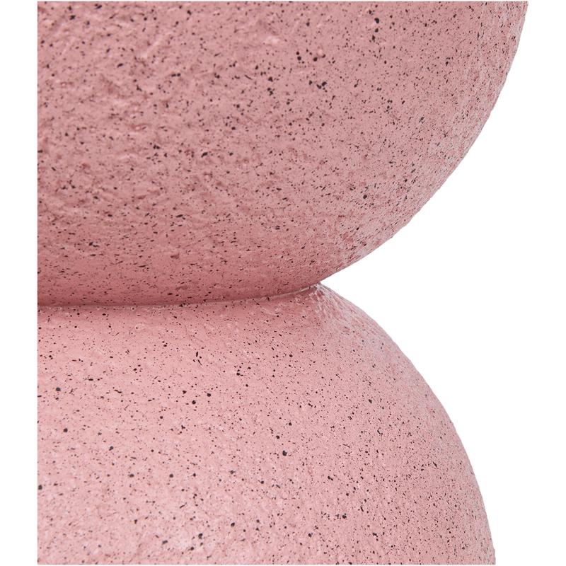 MgO side table - dusty rose - design detail