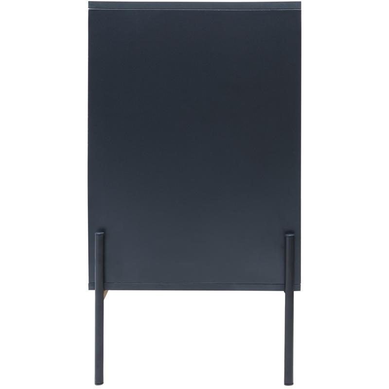 TV cabinet - black - side view