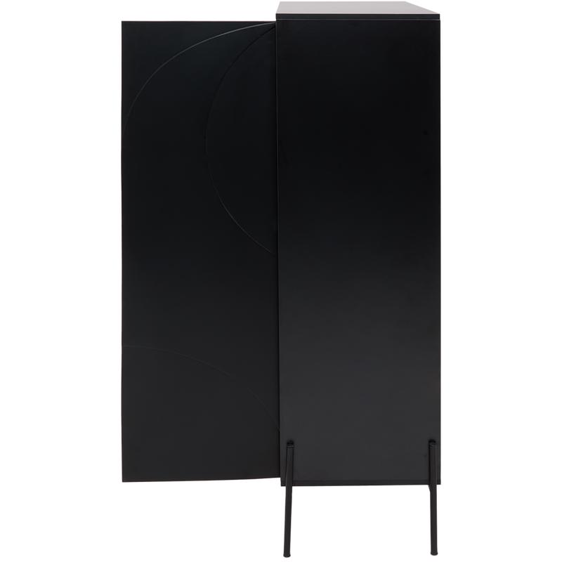 Cabinet – black – side view