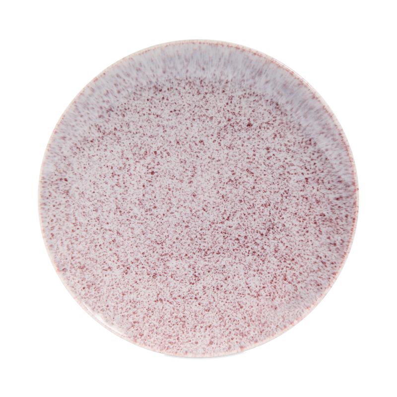 Dinner set Feather - Lilac - top of plate