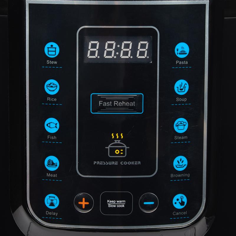 Display on MasterChef 10-in-1 multicooker