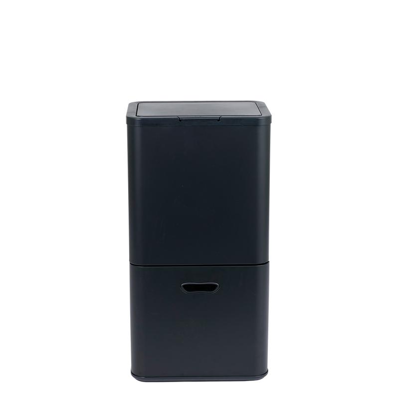 Waste sorting bin - front view