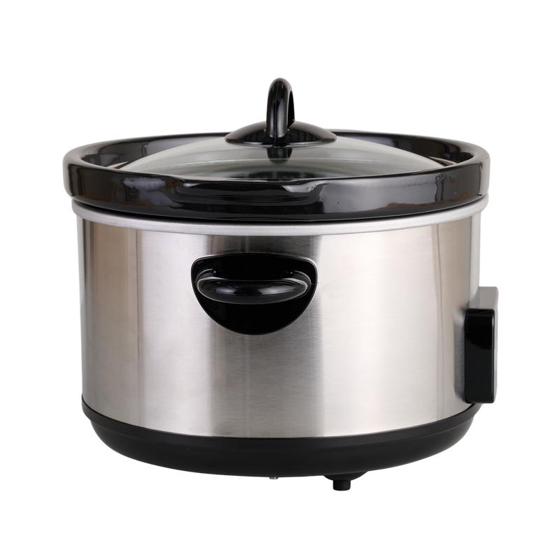 Digital slow cooker - side view left
