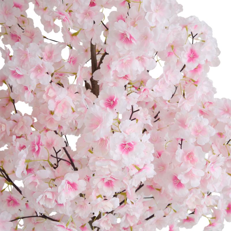 Artificial cherry blossom tree - 160 cm - close-up of pink blossoms