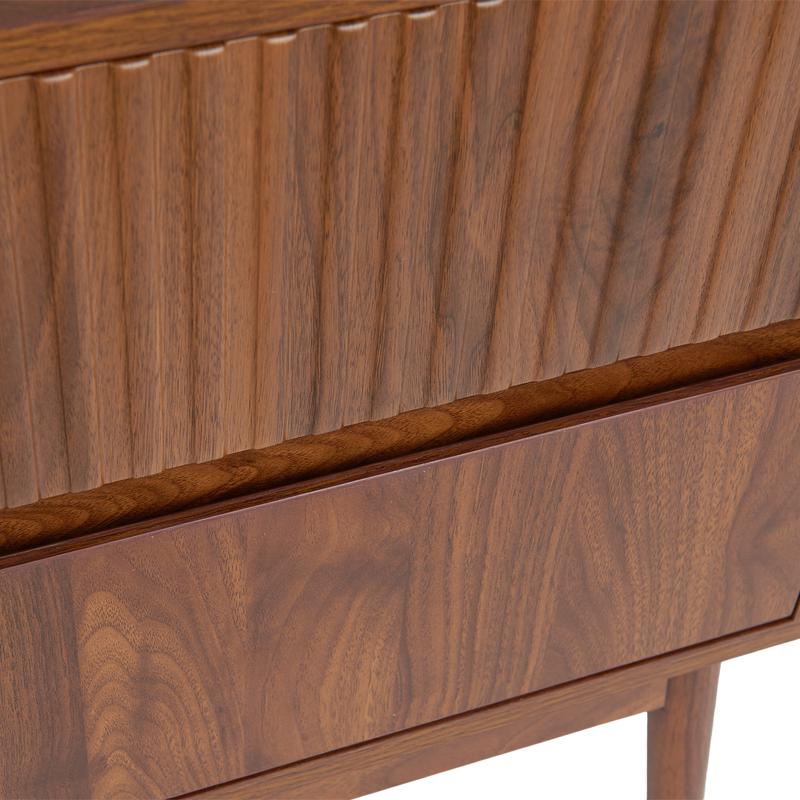 Bedside table with drawers - close-up