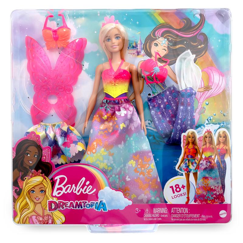 Emballage de la poupée Barbie Dreamtopia 