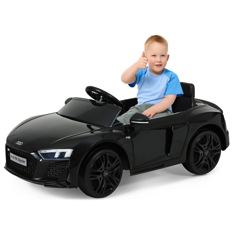 Onzorgvuldigheid roekeloos Steken Elektrische kinderauto Audi R8 Spyder - Zwart | Action Webshop
