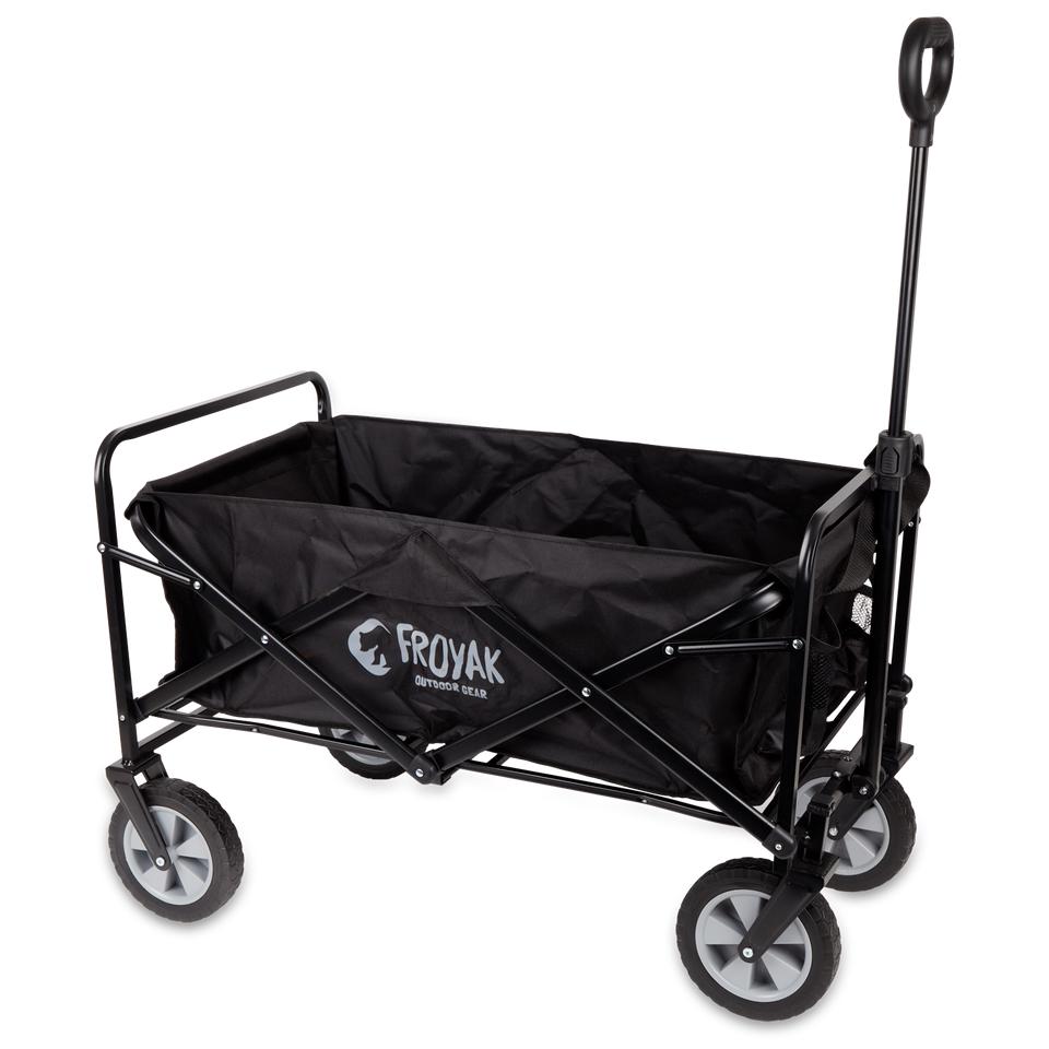 EVER ADVANCED Chariot de Plage Pliable XXL de 225 l à